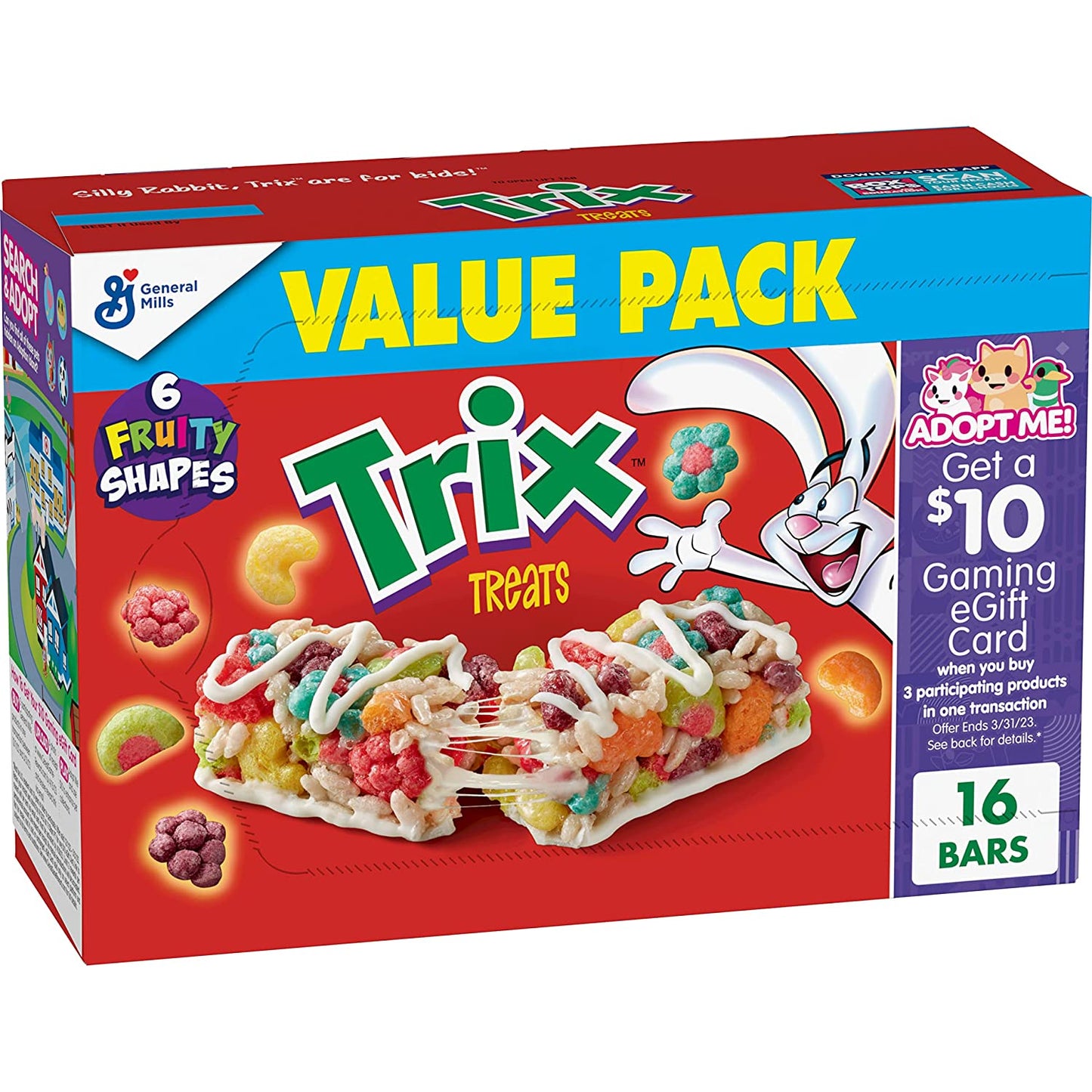 Trix Cereal Bars (16 Pack) image 0