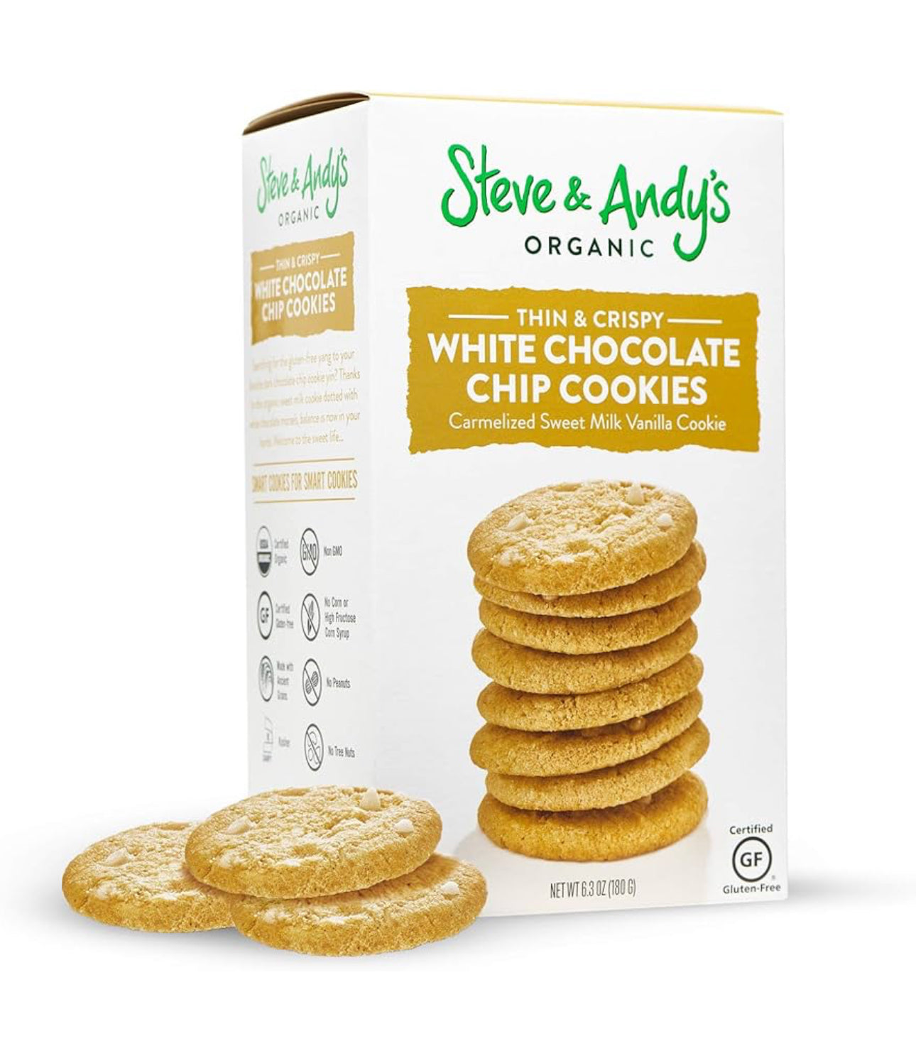 Steve & Andy’s Organic Cookies (3 Pack) in 5 different flavors image 9