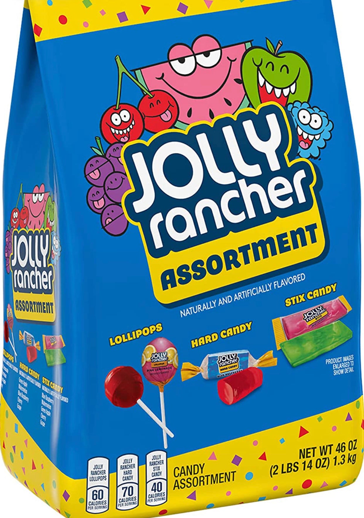 JOLLY RANCHER Assorted Fruit Flavors Hard Candy Variety Bag, 46 oz image 0