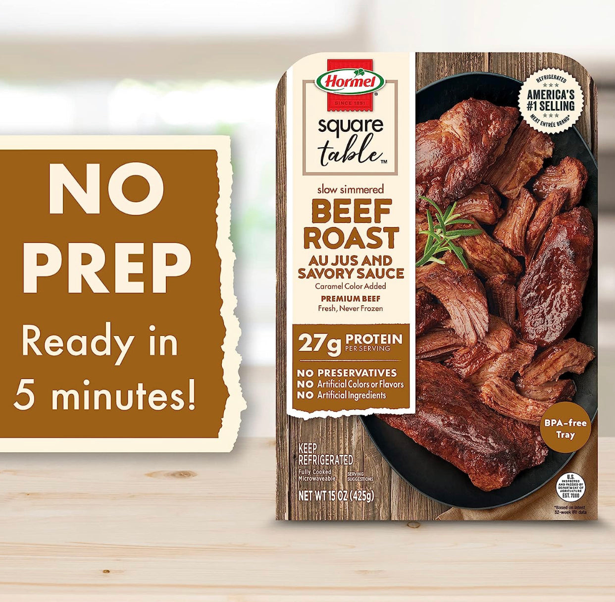 Hormel Beef Roast Au Jus & Savory Sauce (Twin Pack) image 1