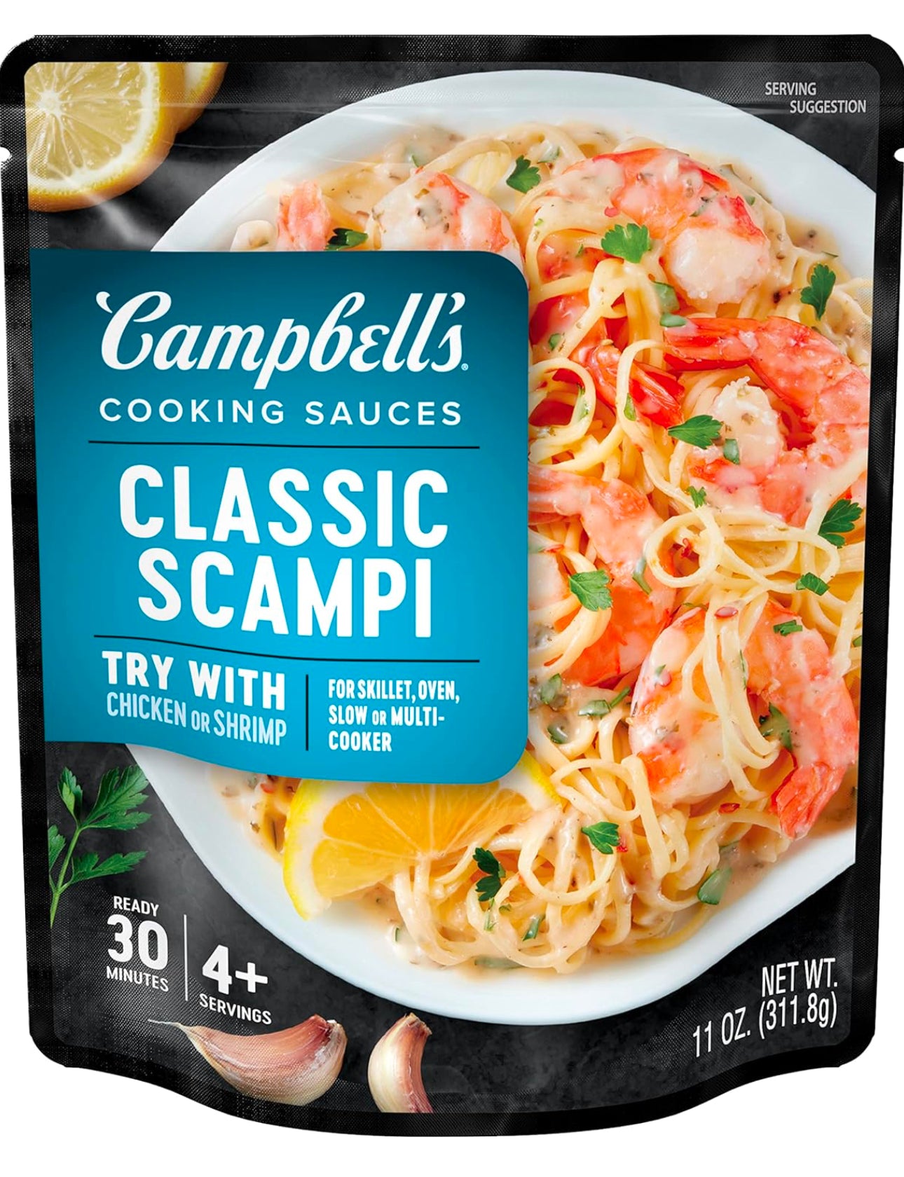 Campbell's Cooking Sauces, Classic Shrimp Scampi Sauce image 0