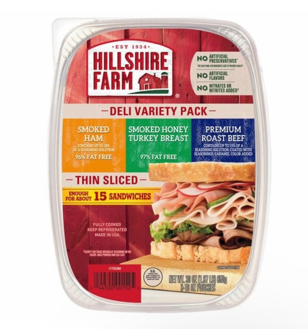 Hillshire Farm Deli Variety Pack image 0
