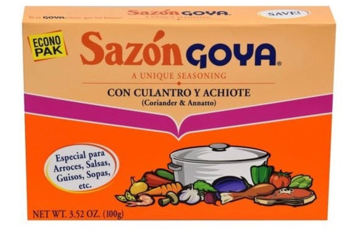 Goya Sazón Seasoning, with Coriander & Annatto image 0