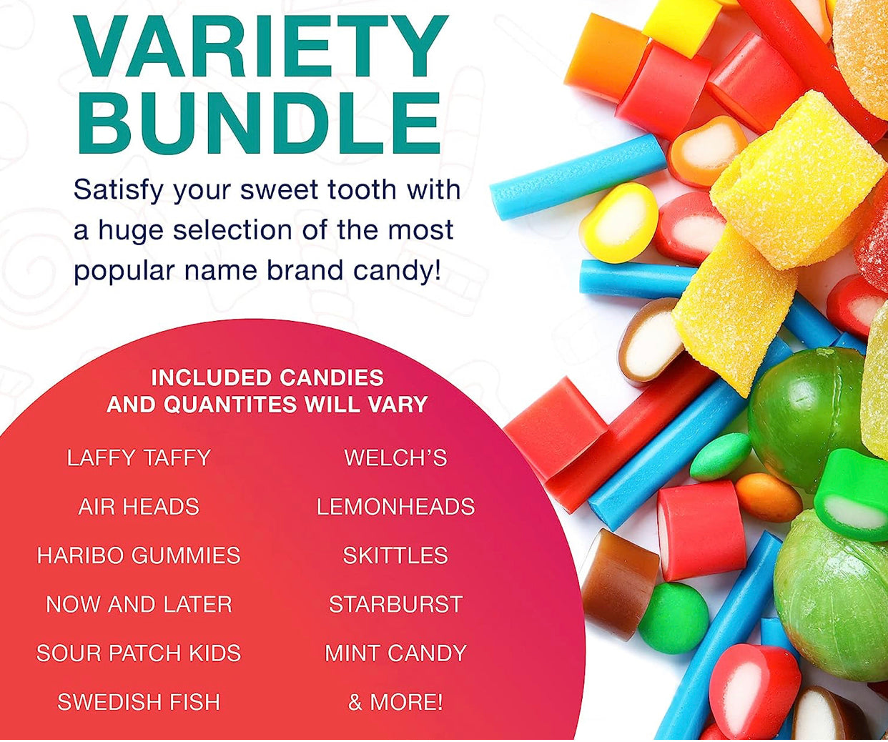 Bulk Candy Variety Pack - 2 Pound Bulk Candy Care Package image 2