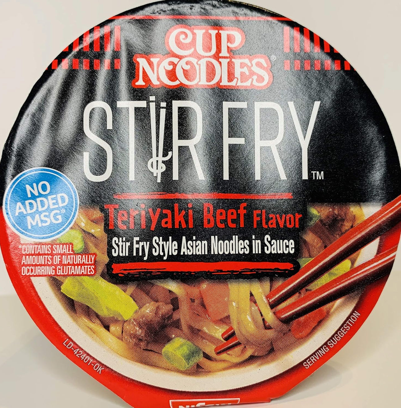 Cup Noodles Stir Fry Variety 4 Pack: Teriyaki Beef, Teriyaki Chicken, Hot Garlic image 3