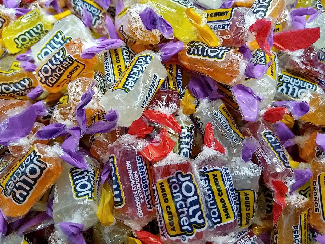 Jolly Ranchers Fruit Bash (1lb)Lemon Peach Strawberry Pineapple Orange image 0