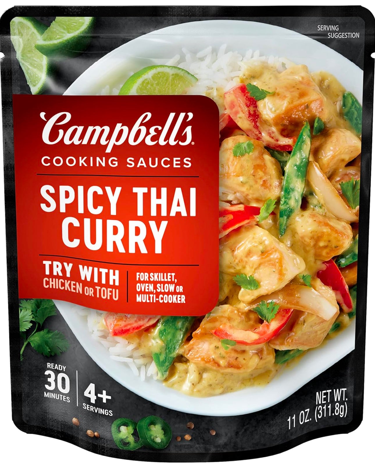 Campbell's Cooking Sauces, Spicy Thai Curry image 0