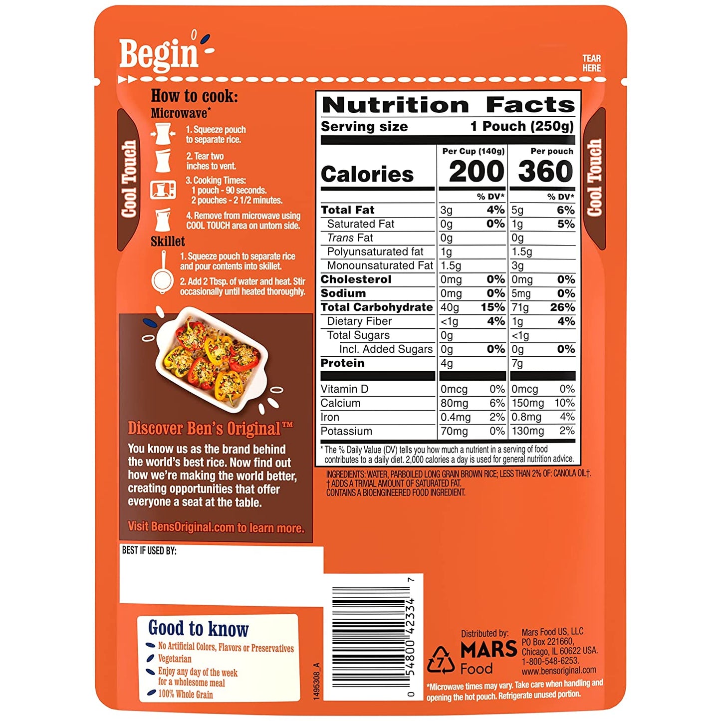 Ready Rice Whole Grain Brown (6 Pack) image 1