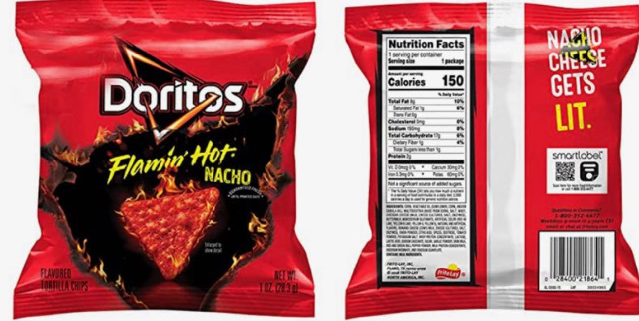 Doritos Flamin Hot Nacho Pack of 40 image 0
