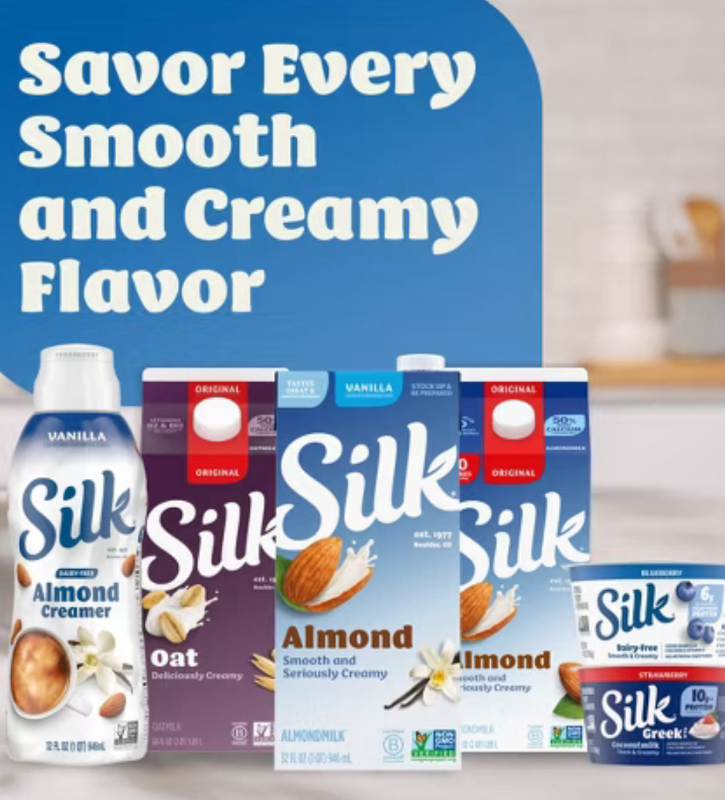 Silk Shelf Stable Dark Chocolate Almond Milk - 6ct/8 fl oz Boxes image 2