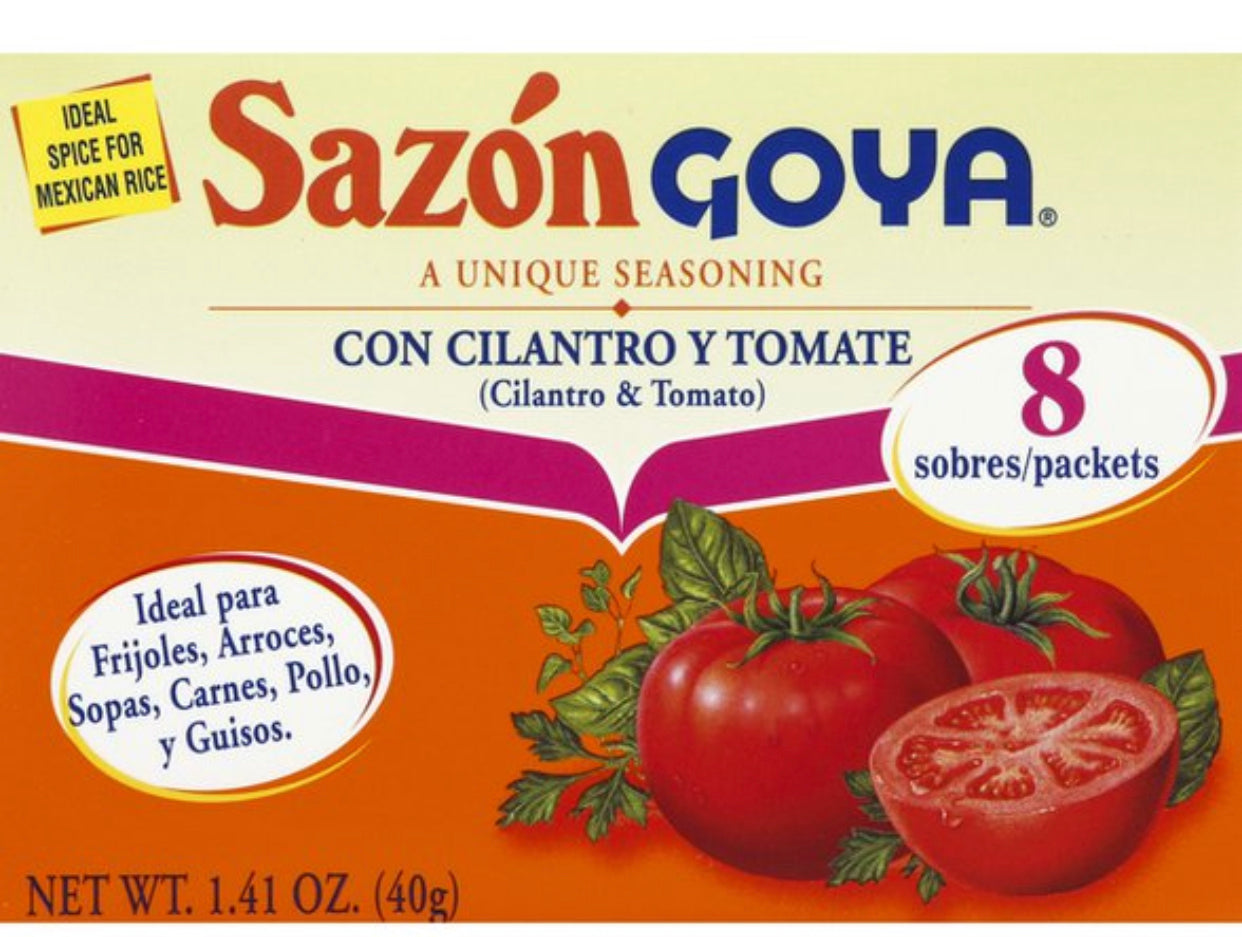 Goya Sazón Seasoning with Cilantro & Tomato image 0
