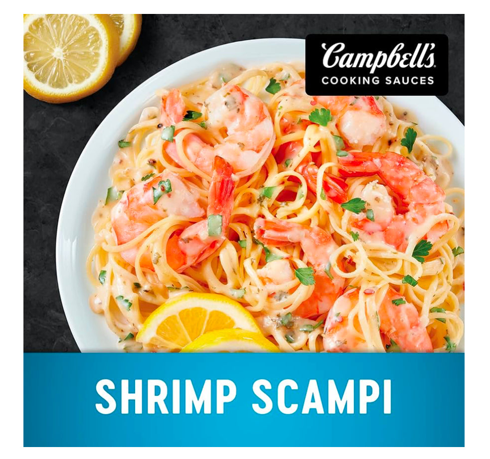 Campbell's Cooking Sauces, Classic Shrimp Scampi Sauce image 2