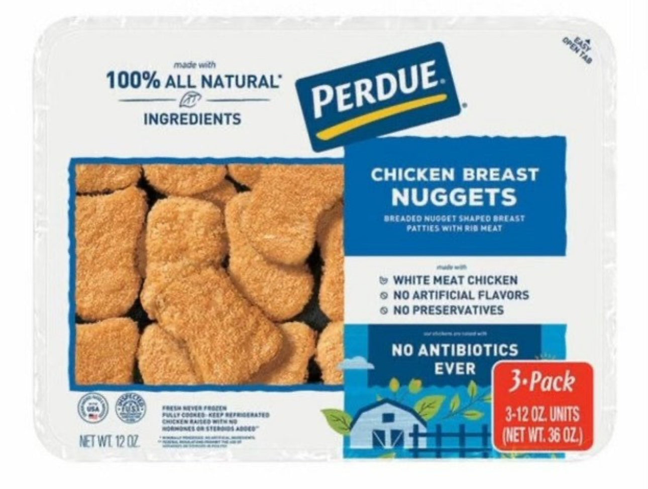 Perdue Breaded Chicken Triple Pack (3 Styles) image 1