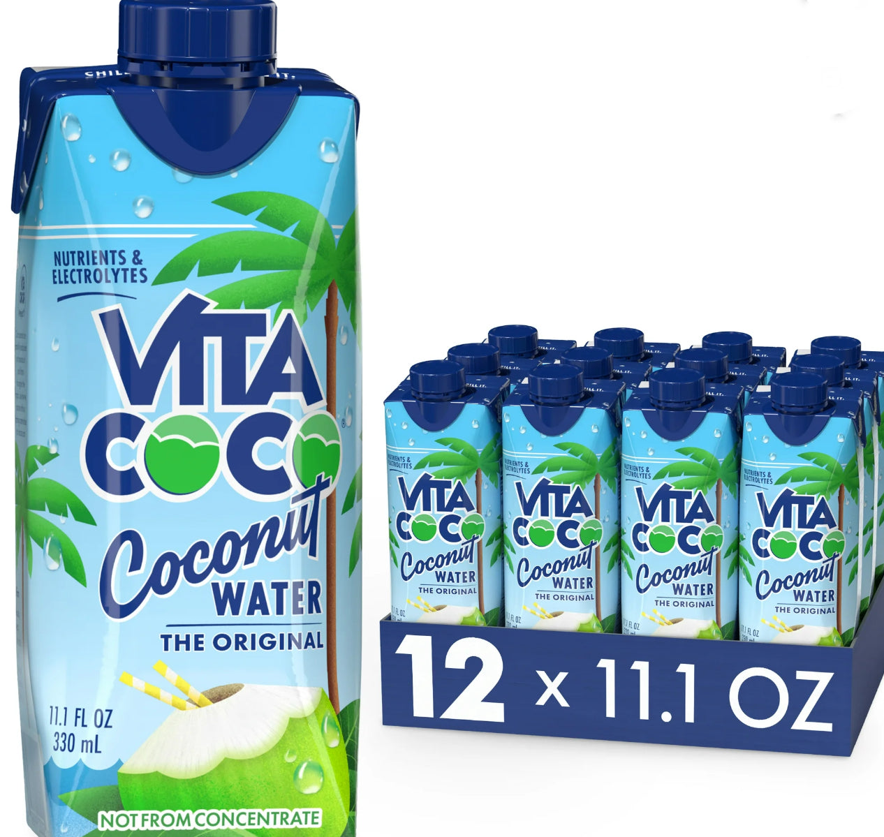 Vita Coco The Original Coconut Water, Nutrients & Electrolytes Rich, Pure image 0