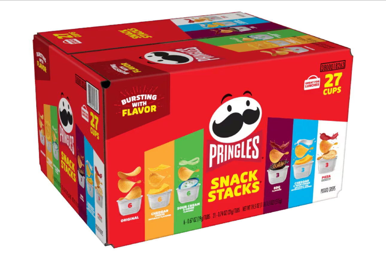 PRINGLES® Snack Stack 6 Crisp Flavors Item 002P6 image 1