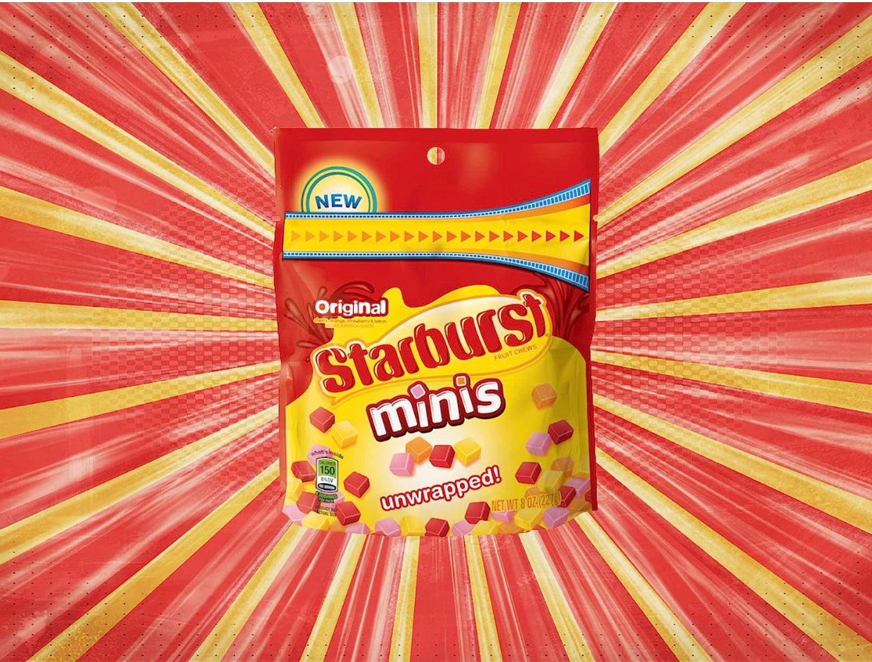 Starburst Minis Stand Up Pouch Variety Pack (3) image 2