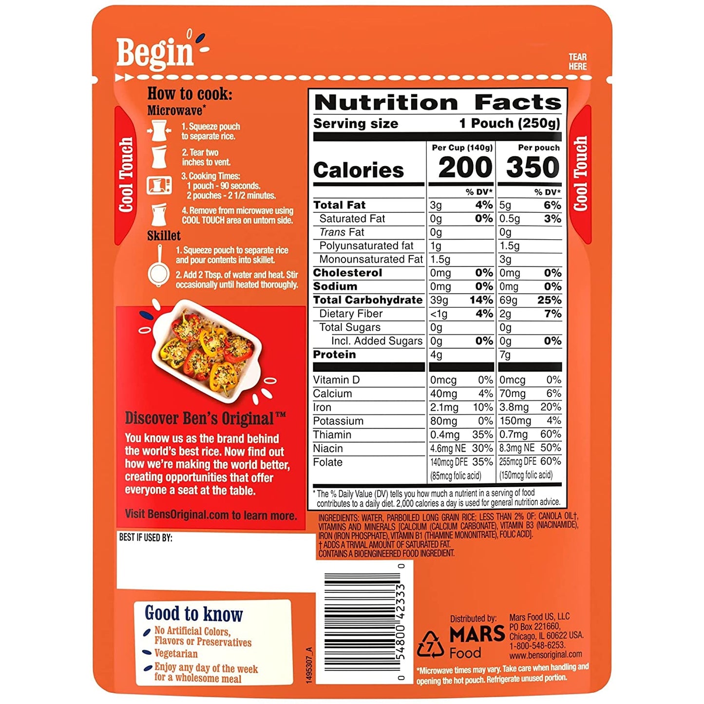 Ready Rice Long Grain White (6 Pack) image 1