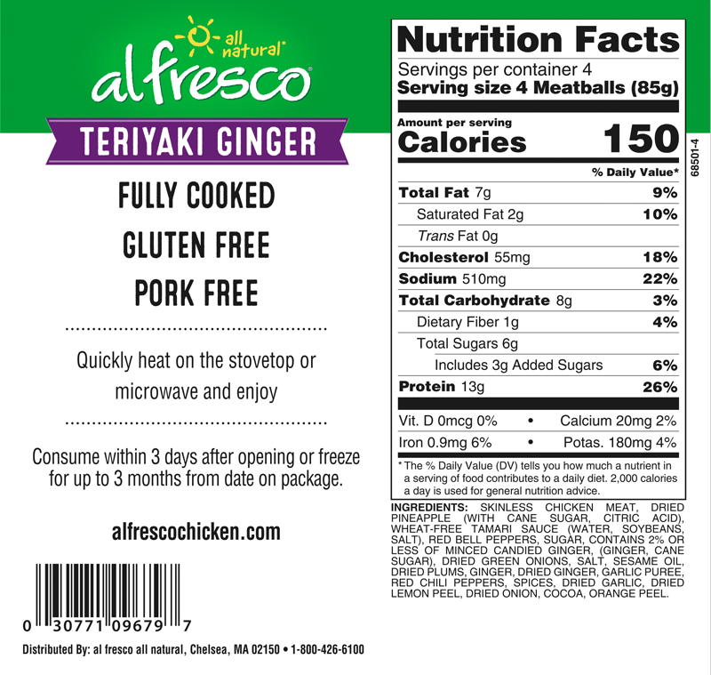 Teriyaki Ginger w/ Sweet Pineapple Chicken Meatballs image 1