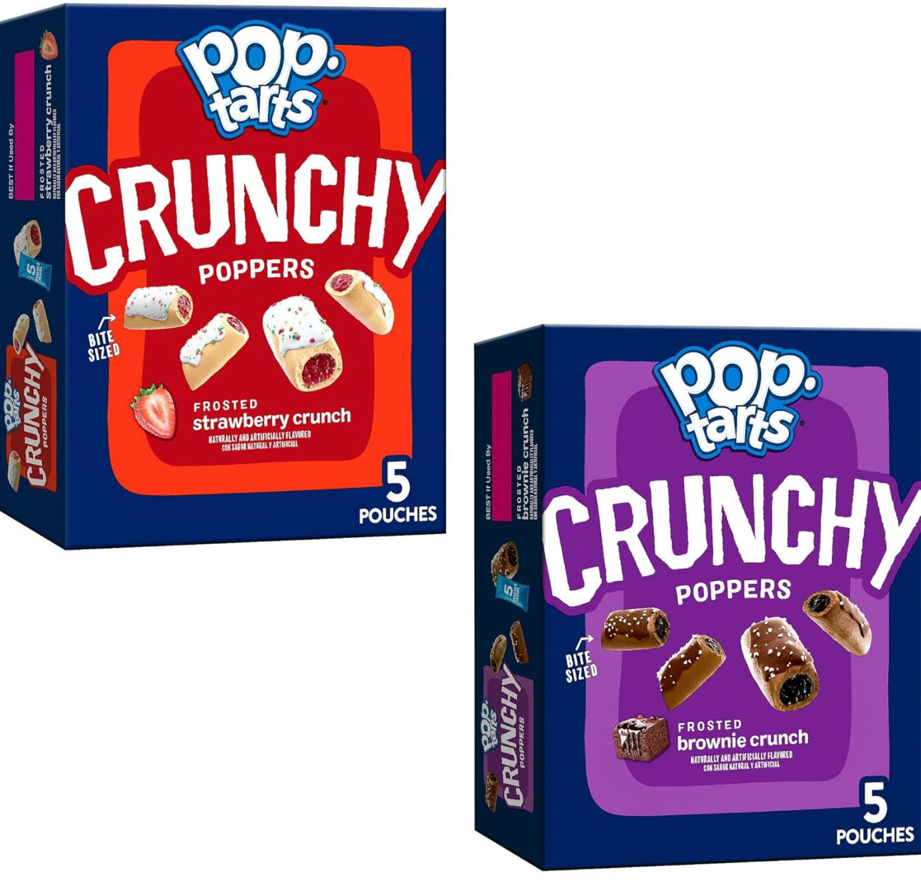 Pop-Tarts Crunchy Poppers Crunchy Filled Snack Pieces, Variety Pack (3 Boxes, 15 image 7