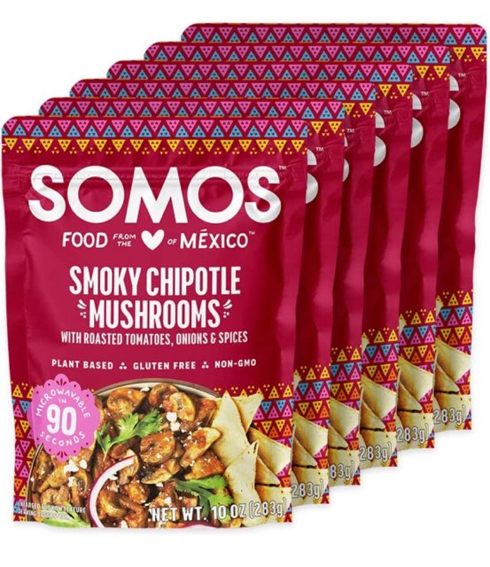 SOMOS Smoky Chipotle Mushrooms (6 Pack) image 0