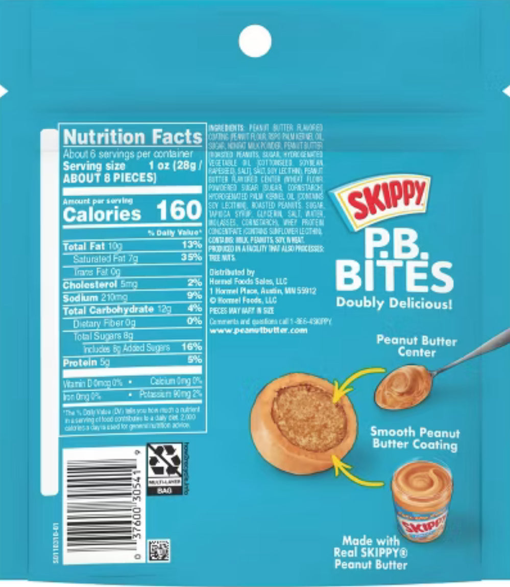Skippy Bites Double Peanutbutter image 1