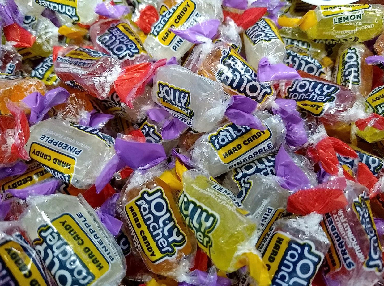 Jolly Ranchers Fruit Bash (1lb)Lemon Peach Strawberry Pineapple Orange image 1