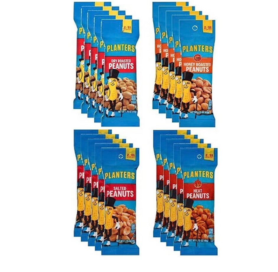 Planters Peanuts Variety Pack (20 Pack) image 0