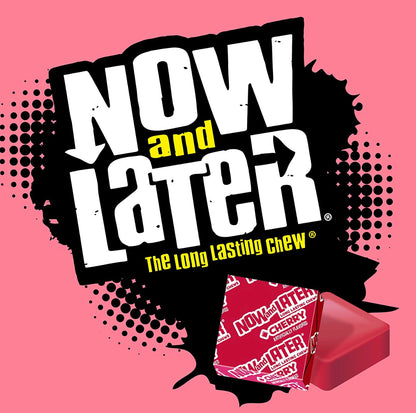 Now and Later Giant Chewy Original Mix, Mixed Fruit Chew Candy, 38 Ounce Jar image 3