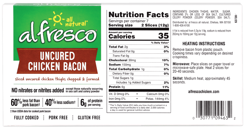 Fully Cooked Chicken Bacon image 1