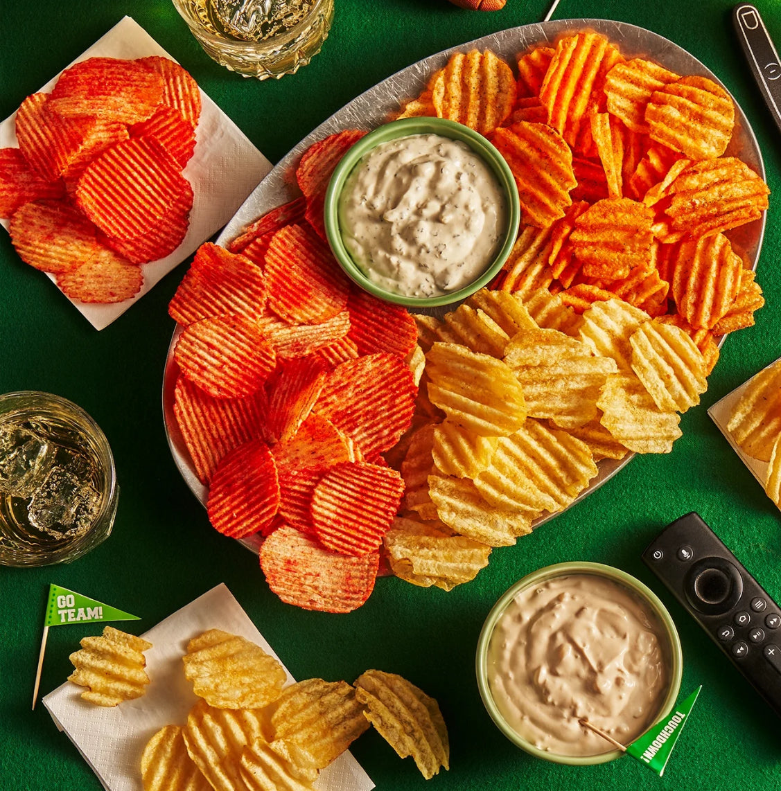 Ruffles Double Crunch, Honey Mustard Flavored Potato Chips image 2