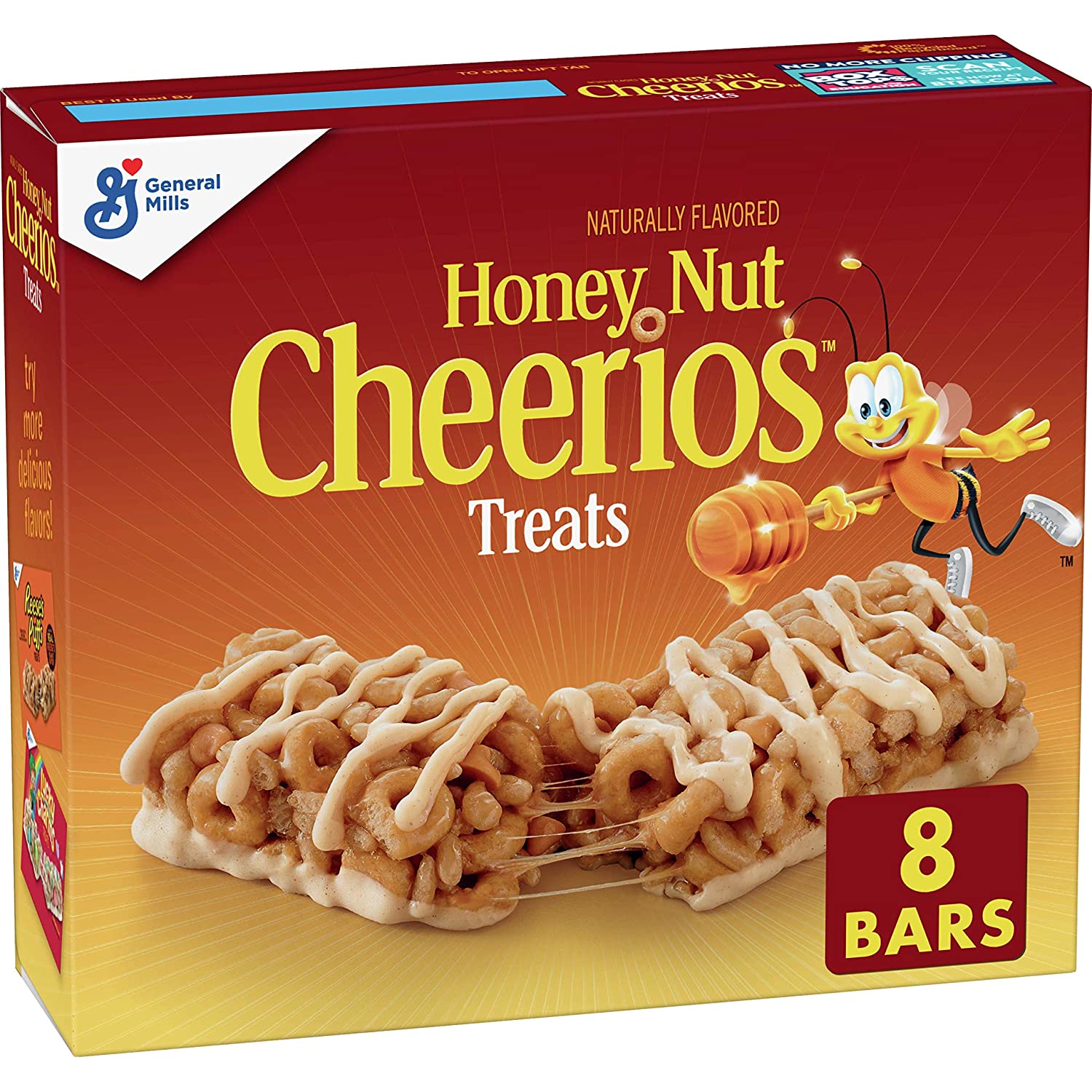 Honey Nut Cheerios Cereal Bars (8 Pack) image 0
