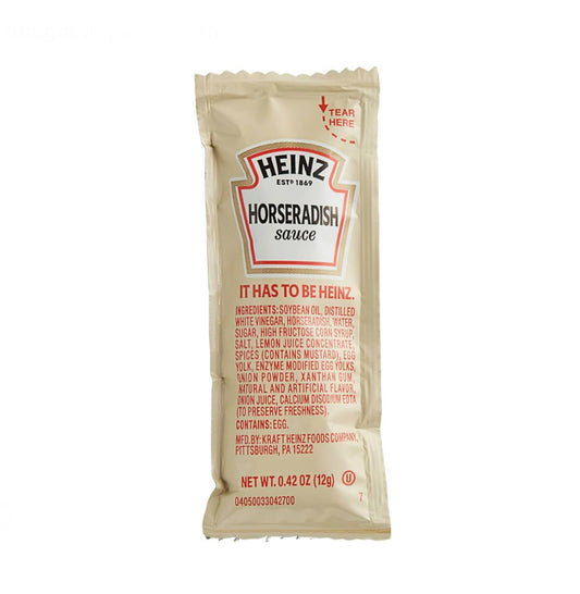 Heinz Horseradish Single Packets, 25 Packets