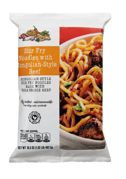 Park Street Deli Stir Fry Noodles with Mongolian-Style Beef Meal Kit