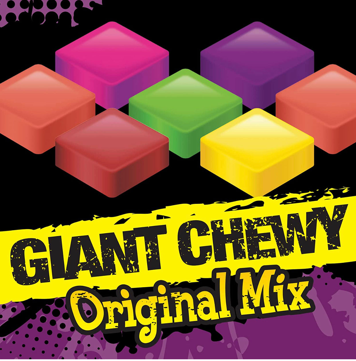 Now and Later Giant Chewy Original Mix, Mixed Fruit Chew Candy, 38 Ounce Jar image 2