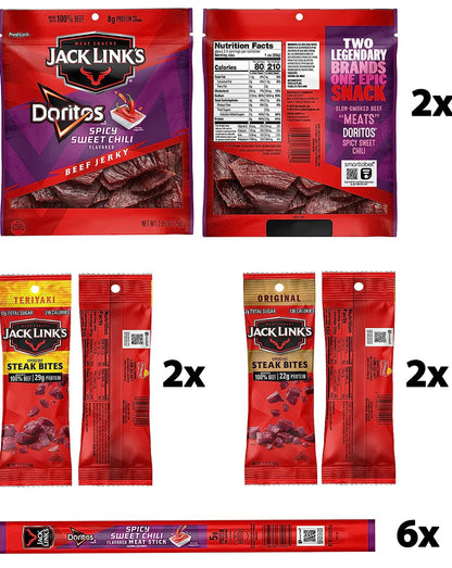 Jack Link’s® Doritos® Meat Snack Sampler Variety Pack, 12 Pack​ image 1