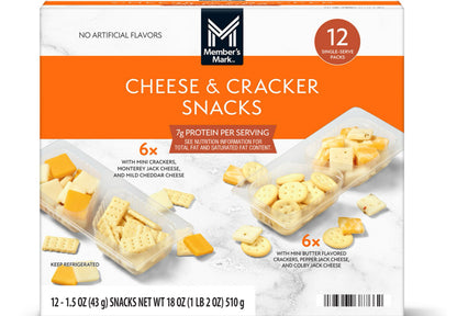 Member's Mark Cheese and Cracker Snacks, 12 pk. image 0