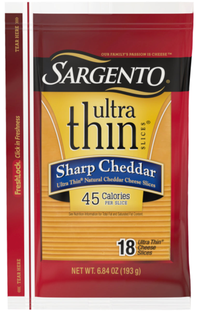 Sargento® Sliced Sharp Cheddar Cheese image 0